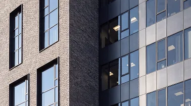 Бизнес-центр Индекс, фрагмент фасада